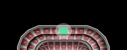 Seat view from Upper