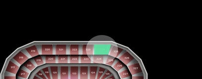 Seat view from Upper