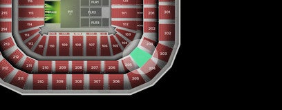 Seat view from Middle