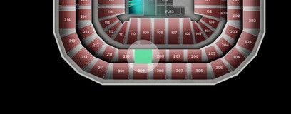 Seat view from Middle