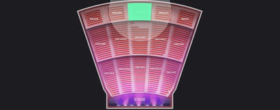 Seat view from Mezzanine