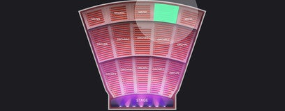 Seat view from Mezzanine