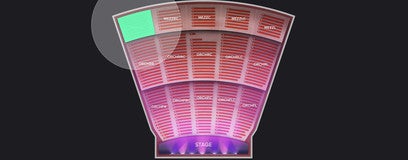Seat view from Mezzanine
