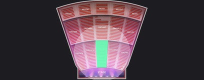 Seat view from Orchestra