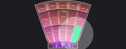 Seat view from Orchestra