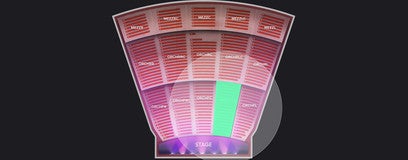 Seat view from Orchestra
