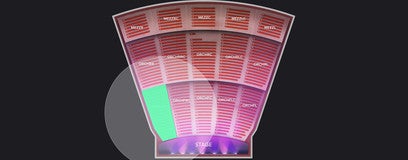Seat view from Orchestra