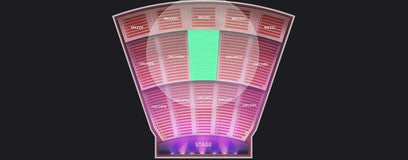 Seat view from Orchestra