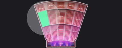 Seat view from Orchestra