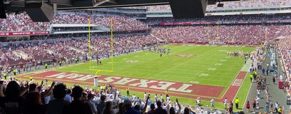 Seat view from Lower Level End Zone