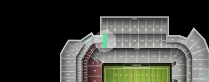Seat view from Mezzanine Level Sideline