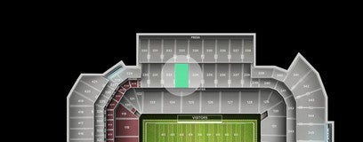 Seat view from Mezzanine Level Sideline