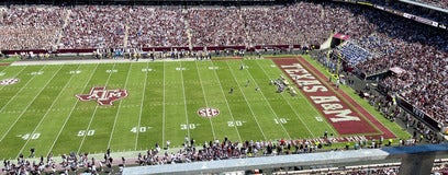 Seat view from Upper Level Sideline