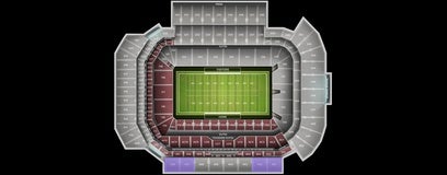 Seat view from Upper Sideline