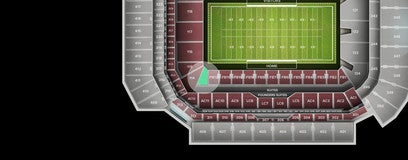 Seat view from Lower Level Sideline