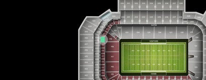 Seat view from Zone Club