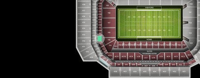 Seat view from Zone Club