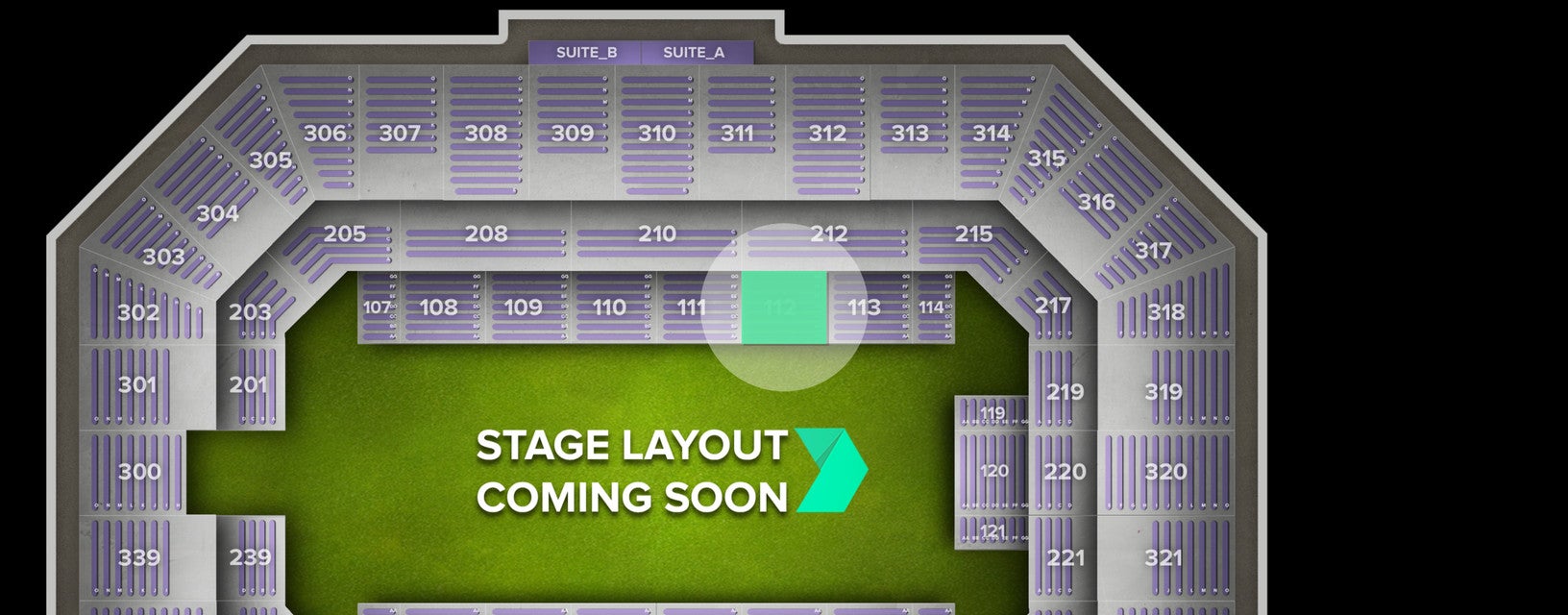 Seat view from Lower