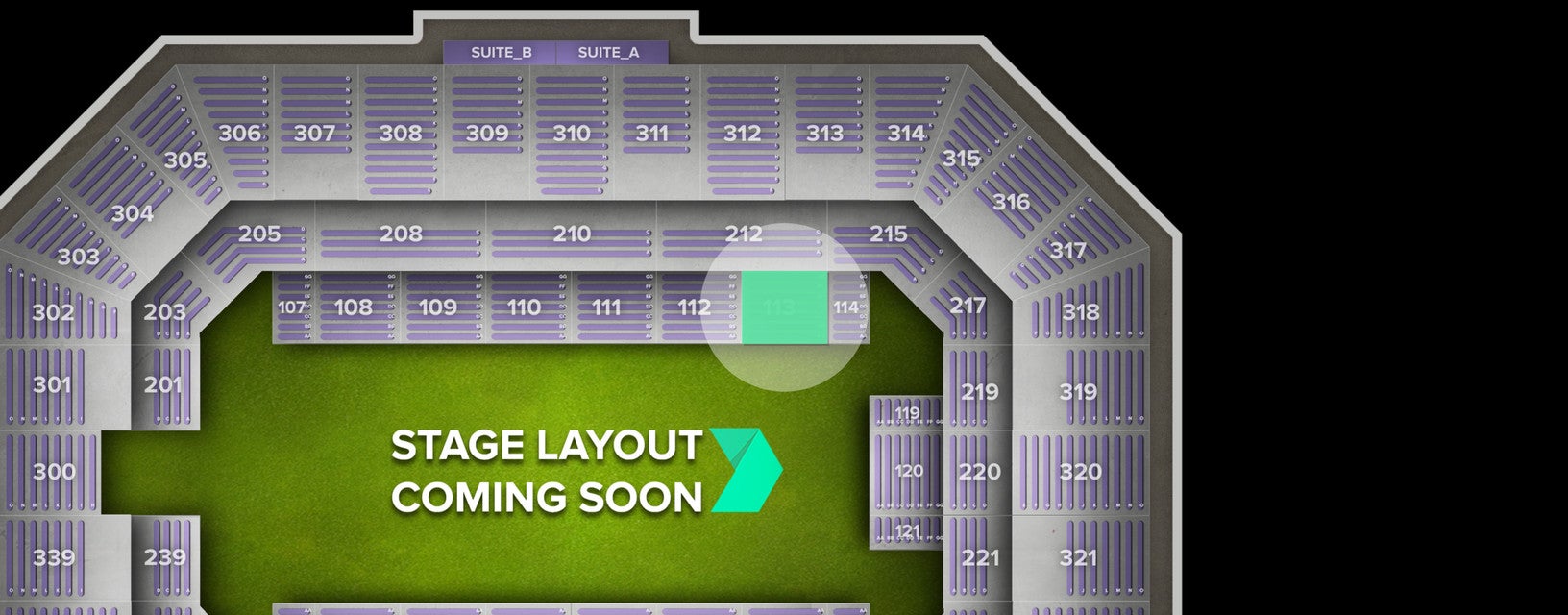 Seat view from Lower