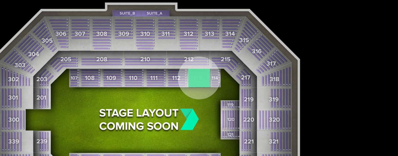 Seat view from Lower