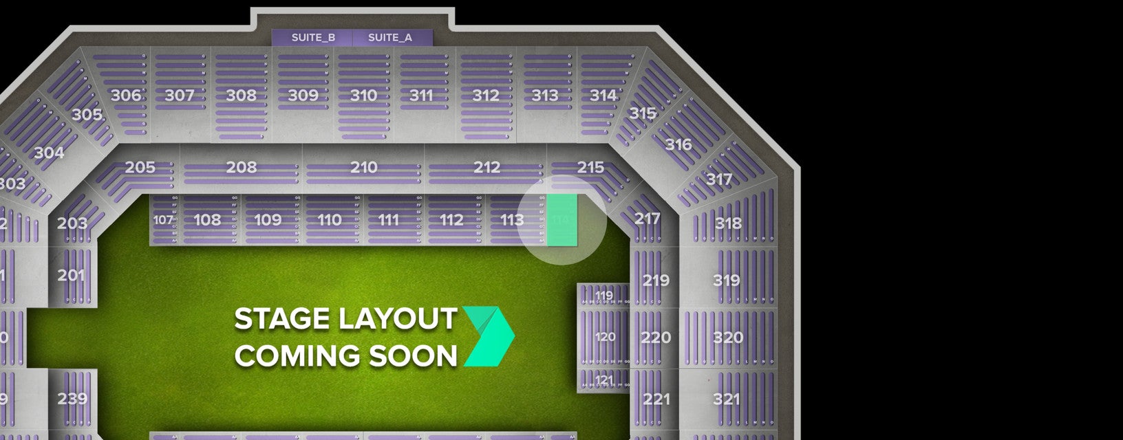 Seat view from Lower