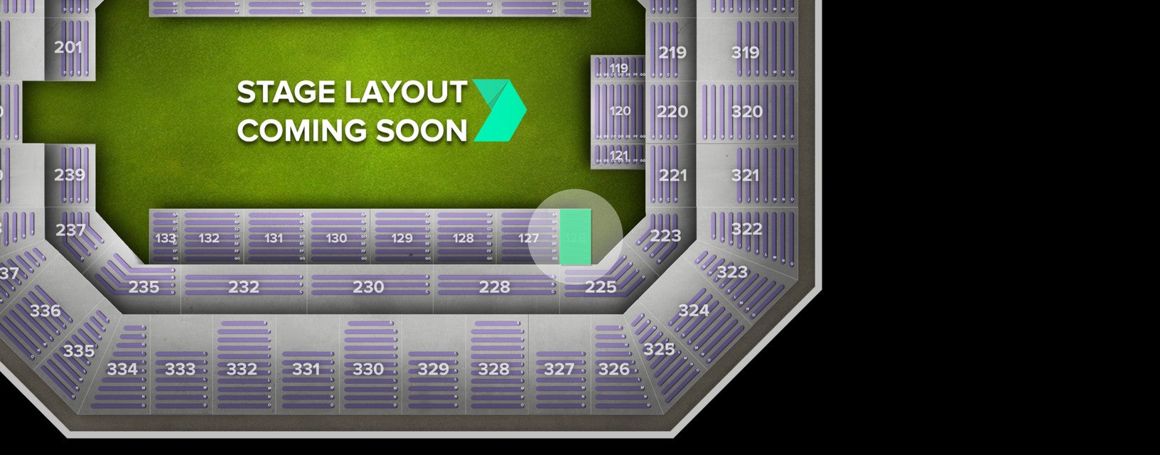 Seat view from Lower