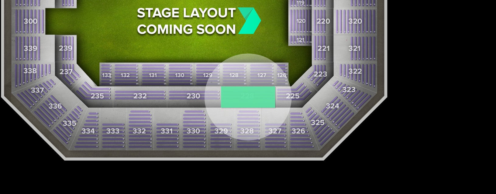 Seat view from Middle