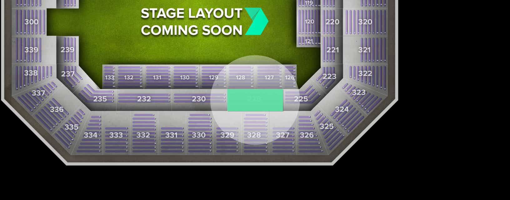 Seat view from Middle
