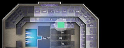 Seat view from Lower