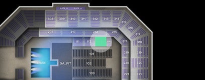 Seat view from Lower