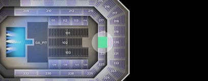 Seat view from Middle