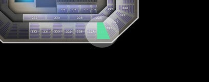 Seat view from Upper