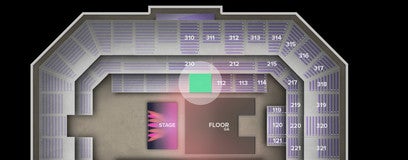 Seat view from Lower