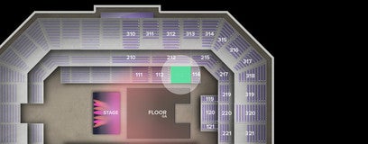 Seat view from Lower