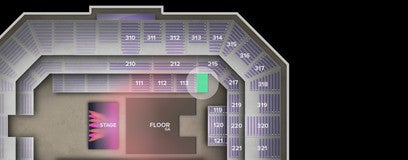 Seat view from Lower