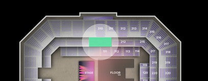 Seat view from Middle