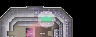 Seat view from Middle
