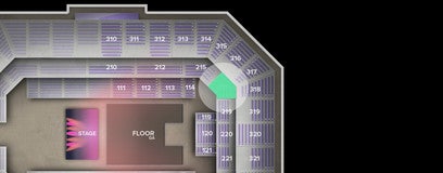 Seat view from Middle