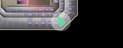 Seat view from Upper