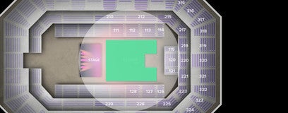 Seat view from Floor GA