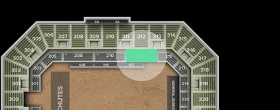 Seat view from Middle
