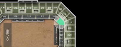 Seat view from Middle