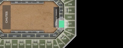 Seat view from Middle