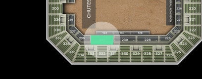 Seat view from Middle