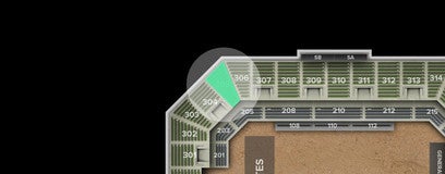 Seat view from Upper