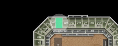Seat view from Upper