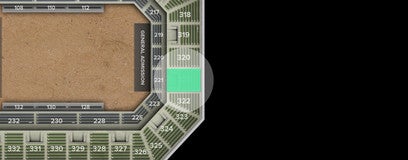 Seat view from Upper