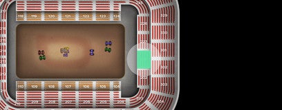 Seat view from Middle