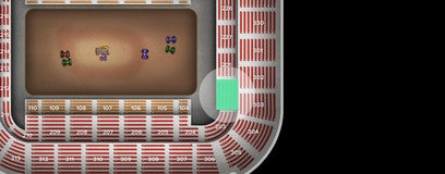 Seat view from Middle