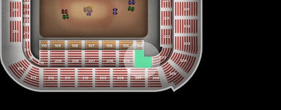 Seat view from Middle